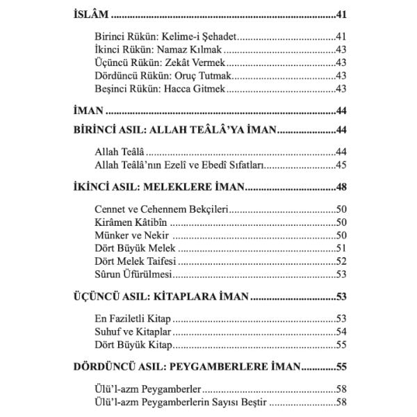 Akaidin Kalbi - Lübbül Akaid | Mevlana Halid-i Bağdadi