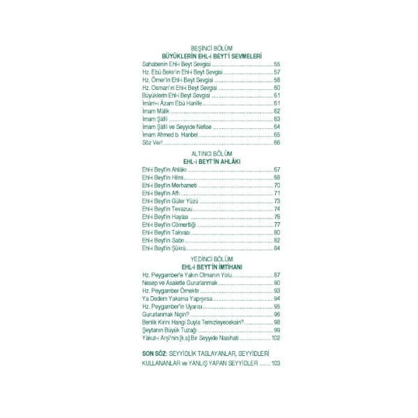 Kurtuluş Gemisi Ehli Beyt | Şeyh Seyid Muhammed Mübarek El Hüseyni