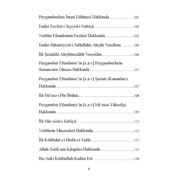 İtikadname | Mevlana Abdurrahman-ı Cami