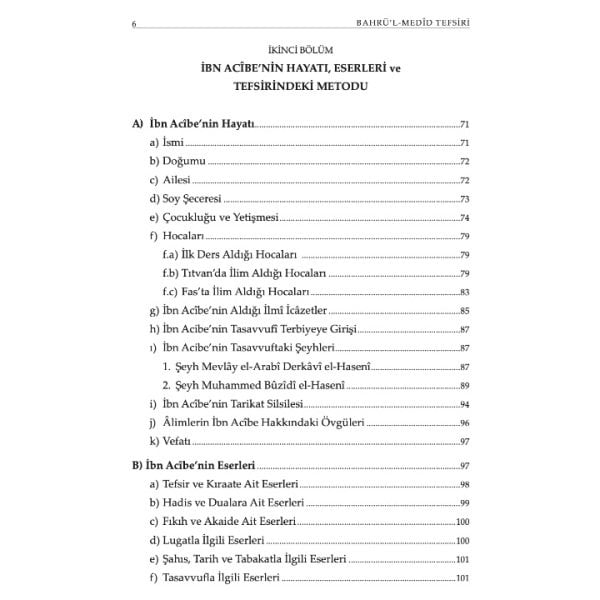 Bahrül Medid 2.Cilt | İbn Acibe El-Haseni
