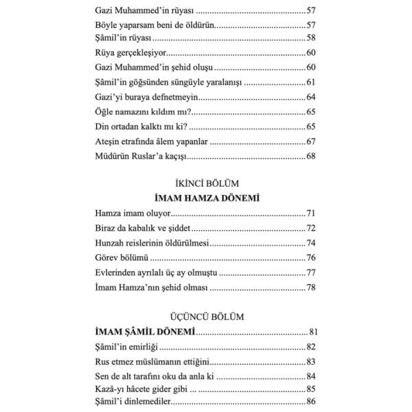 İmam Şamilin Hatıratı | H. Ahmet Özdemir