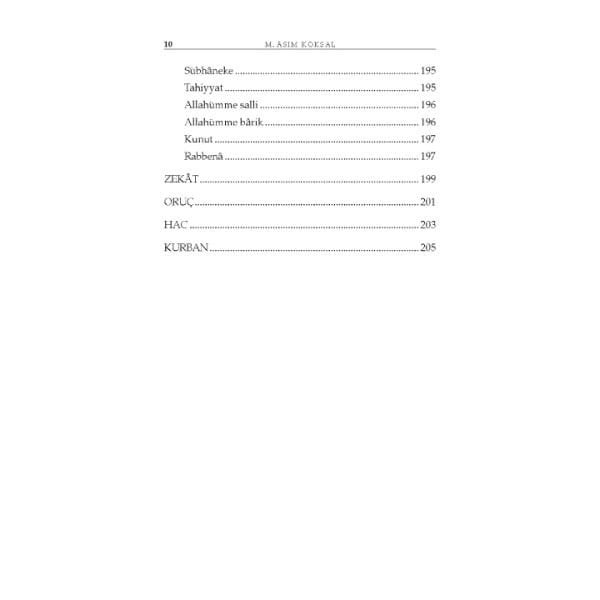 Din Bilgisi | M.Asım Köksal