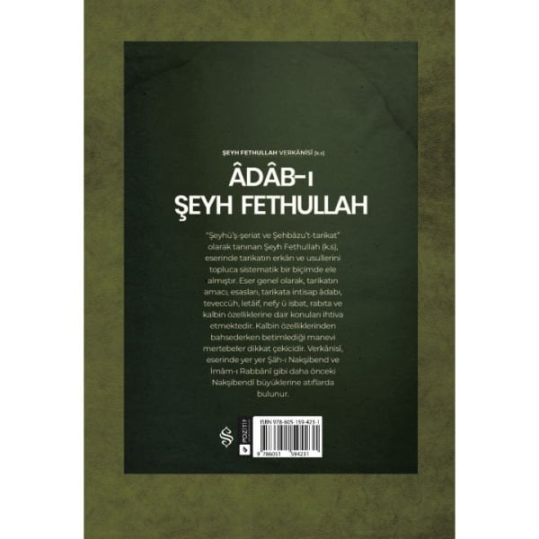 Adabı Şeyh Fethullah Türkçe | Şeyh Fethullah