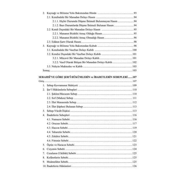 İmam Serahsi'nin Usul Anlayışı | Komisyon