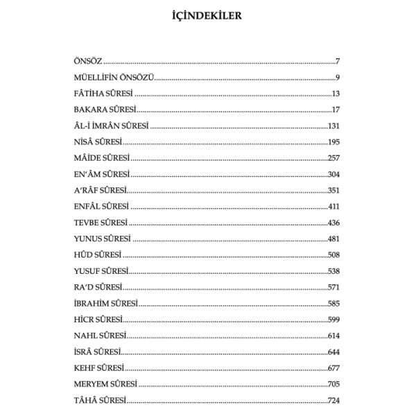 Tefsiri Mevakib | Kuranı Kerimin Meal Tefsiri | Yeşil