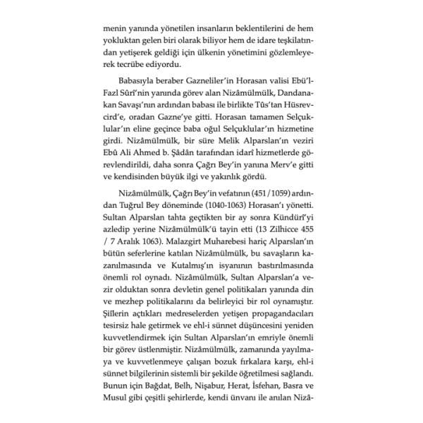 Siyasetname | Nizamülmülk