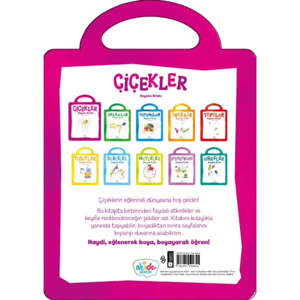 Çiçekler Boyama Kitabı | Ahmet Demir