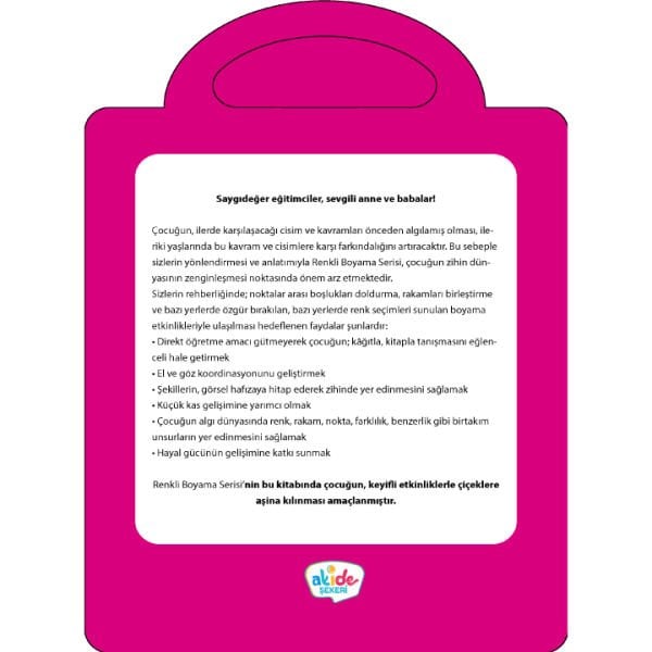 Çiçekler Boyama Kitabı | Ahmet Demir