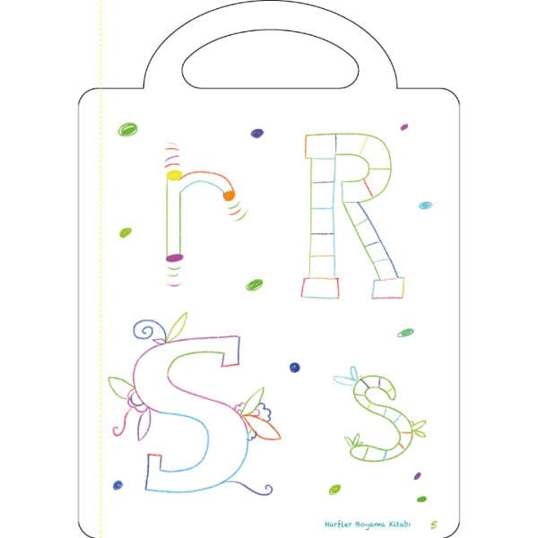 Harfler Boyama Kitabı | Ahmet Demir