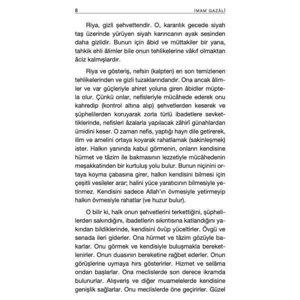 Makam Hırsı ve Riya Tehlikesi | İhya-u Ulumiddin | İmam Gazali