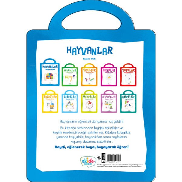 Hayvanlar Boyama Kitabı | Ahmet Demir