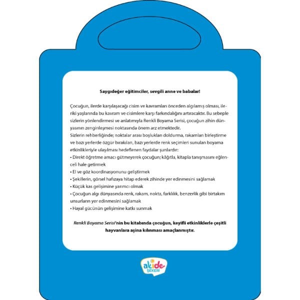 Hayvanlar Boyama Kitabı | Ahmet Demir