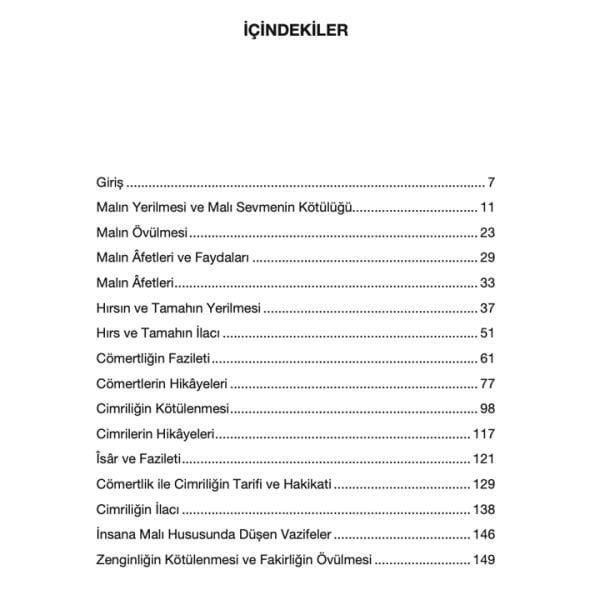 Cimrilik ve Mal Sevgisi | İhya-u Ulumiddin | İmam Gazali