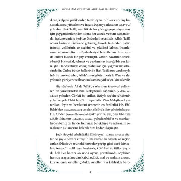 Gavsı Sani Şeyh Seyyid Abdülbaki El-Hüseyni (k.s.) Sohbetler - 2