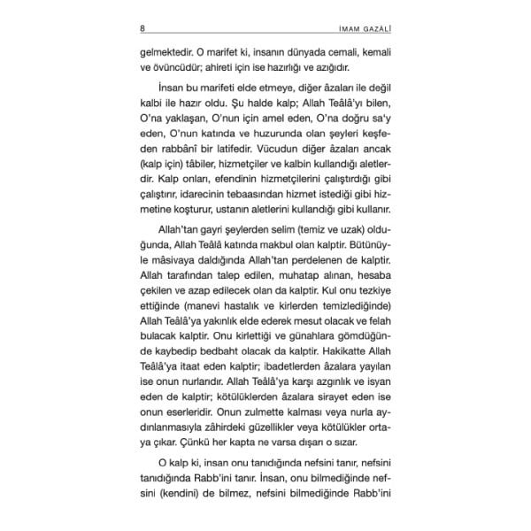 Kalbin Halleri | İhya-u Ulumiddin | İmam Gazali
