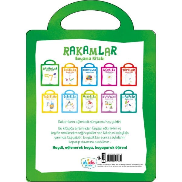 Rakamlar Boyama Kitabı | Ahmet Demir