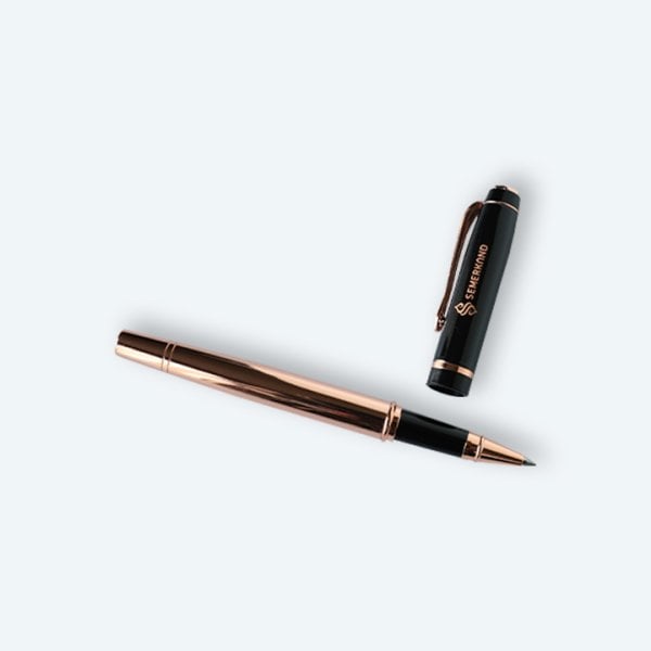 Semerkand Logolu Roller Kalem - Bakır