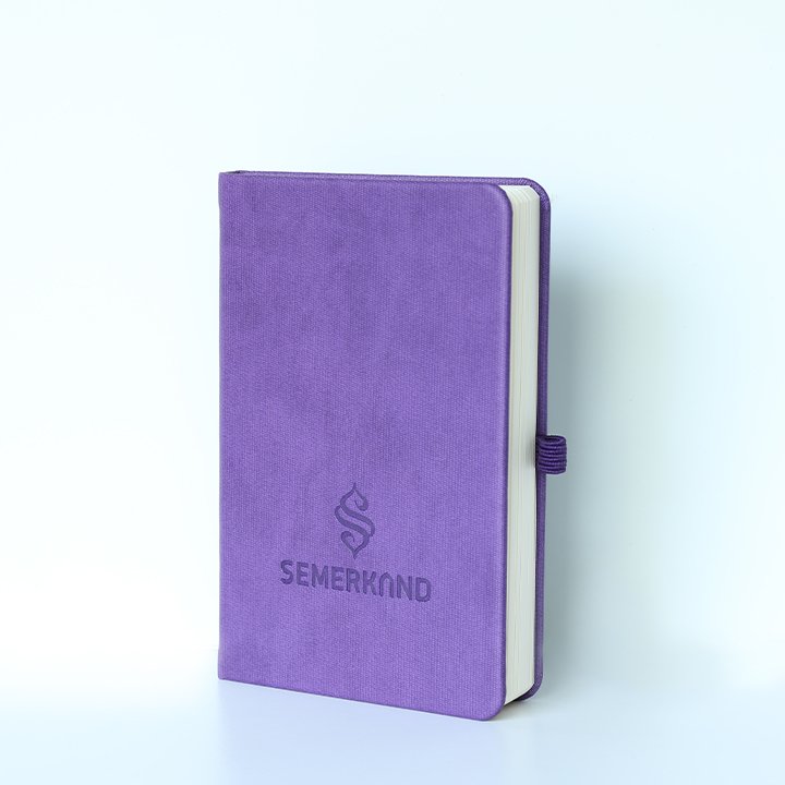 Termo Deri Defter Mor Küçük Boy