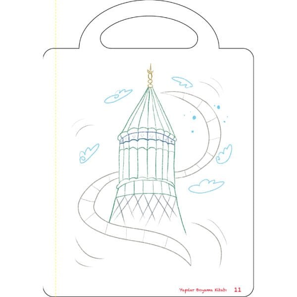 Yapılar Boyama Kitabı | Ahmet Demir