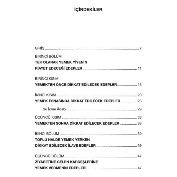 Yeme İçme Adabı | İhya-u Ulumiddin | İmam Gazali