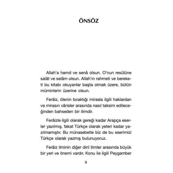 Miras Hukuku Risalesi | Hasip Asutay