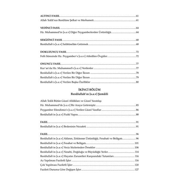 Şifa-i Şerif | Siyer-i Nebi 3 Cilt | Kadi İyaz