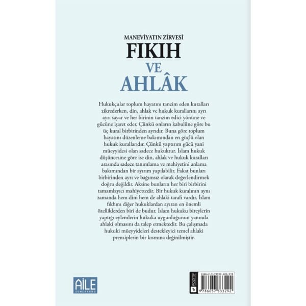 Maneviyatın Zirvesi Fıkıh ve Ahlak | Prof.Dr.Abdullah Kahraman