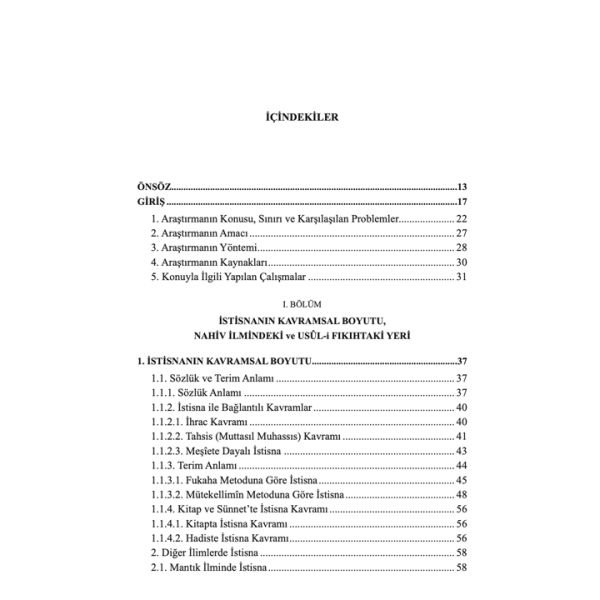 İslam Hukukunda İstisna Kuralı ile İstidlal | Dr. Yavuz Gönan