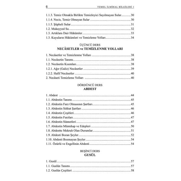 Temel İlmihal Bilgileri 2 Cilt Set
