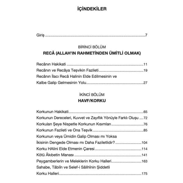 Ümit ve Korku Hali | İhya-u Ulumiddin | İmam Gazali