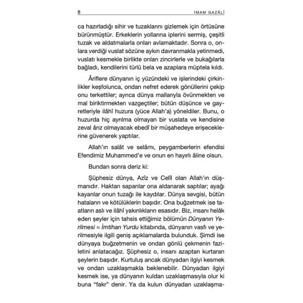 Fakirlik ve Zahidlik | İhya-u Ulumiddin | İmam Gazali