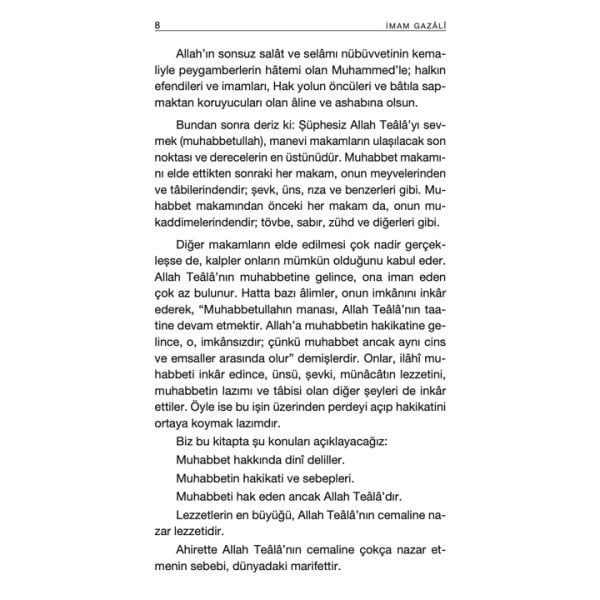 İlahi Muhabbet | İhya-u Ulumiddin | İmam Gazali