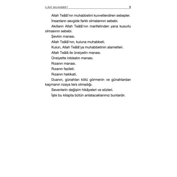 İlahi Muhabbet | İhya-u Ulumiddin | İmam Gazali