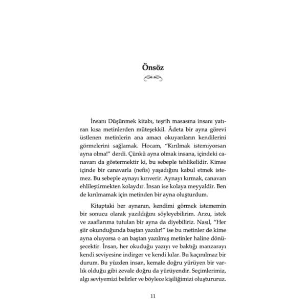 İnsanı Düşünmek | Sulhi Ceylan