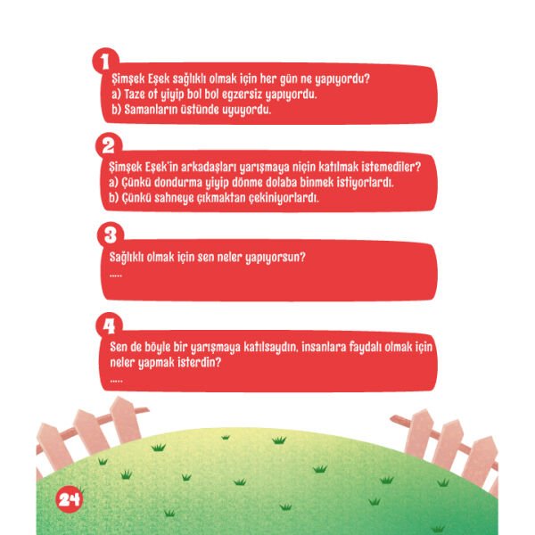 Sağlıklı ve Cesur Şimşek Eşek | Elif Özdemir