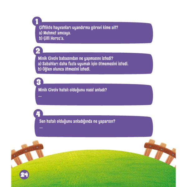 Vaktinde Öten Çilli Horoz | Elif Özdemir