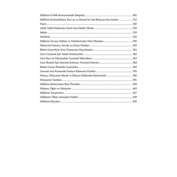 Sufilerin Halleri | Tehzibül Esrar | Harguşi