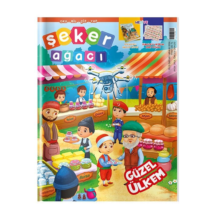 Şeker Ağacı Okul Öncesi Aylık Çocuk Dergisi Sayı: 60 - Aralık 2024