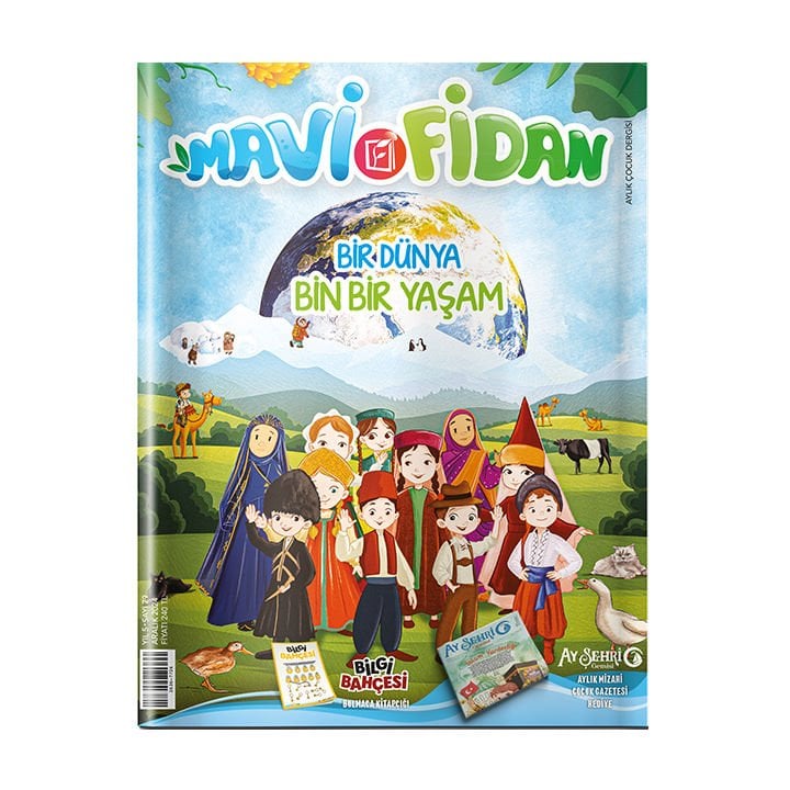 Mavi Fidan Aylık Çocuk Dergisi Sayı: 79 - Aralık 2024