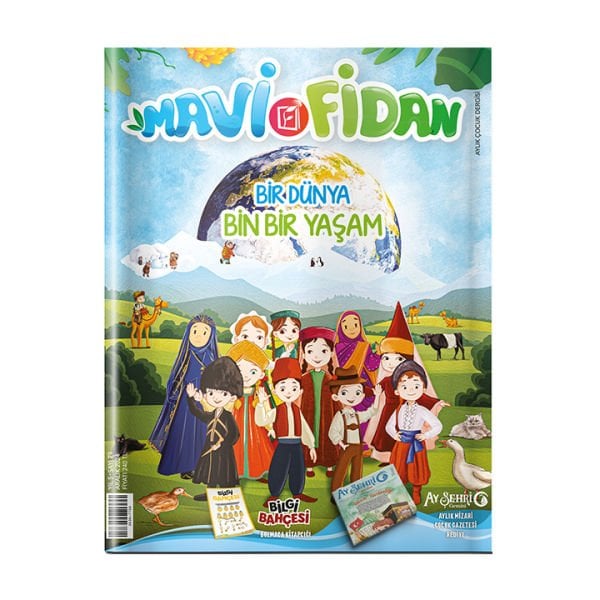 Mavi Fidan Aylık Çocuk Dergisi Sayı: 79 - Aralık 2024