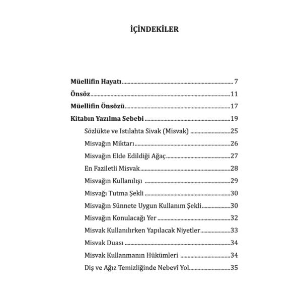 Misvak | Muhammed b. Alevî el-Ayderus