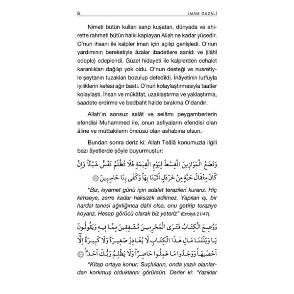 Nefis Muhasebesi | İhya-u Ulumiddin | İmam Gazali