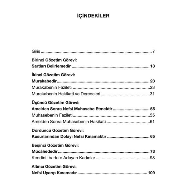 Nefis Muhasebesi | İhya-u Ulumiddin | İmam Gazali