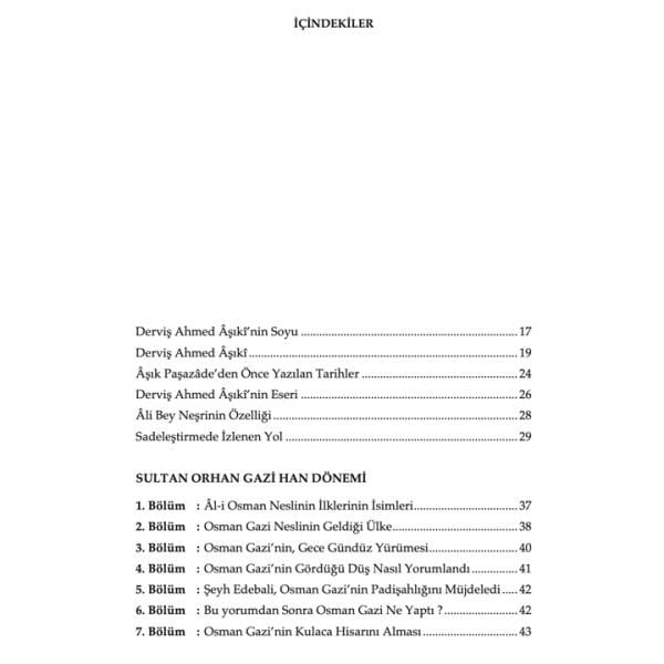 Aşık Paşazade Tarihi | Derviş Ahmed Aşıki