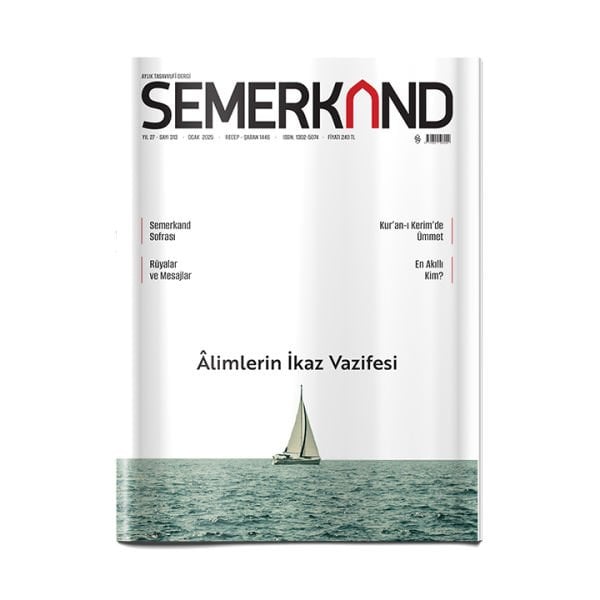 Semerkand Dergi Sayı: 313 - Ocak 2025