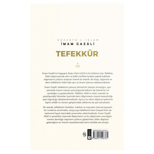 Tefekkür | İhya-u Ulumiddin | İmam Gazali