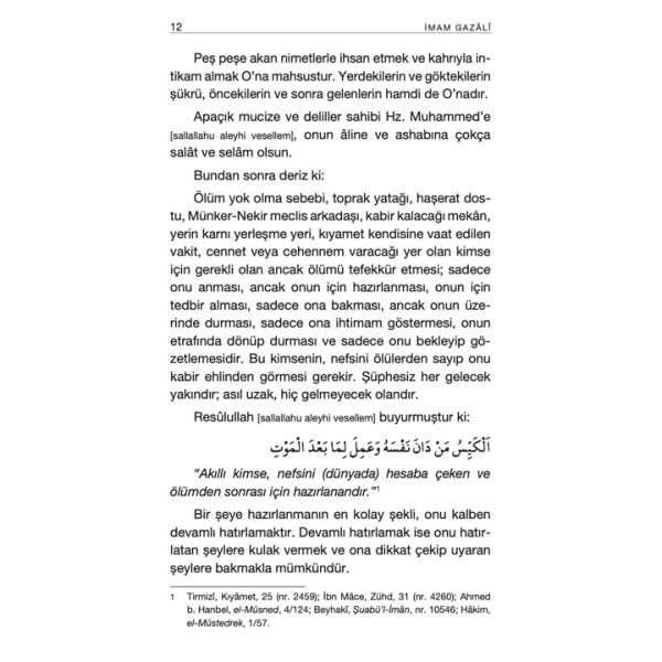 Ölüm ve Ahiret | İhya-u Ulumiddin | İmam Gazali