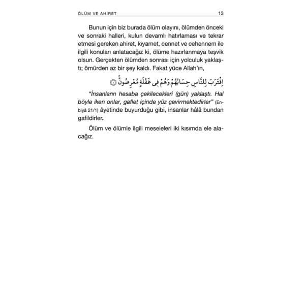 Ölüm ve Ahiret | İhya-u Ulumiddin | İmam Gazali