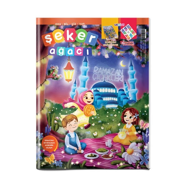 Şeker Ağacı Okul Öncesi Aylık Çocuk Dergisi Sayı: 63 - Mart 2025