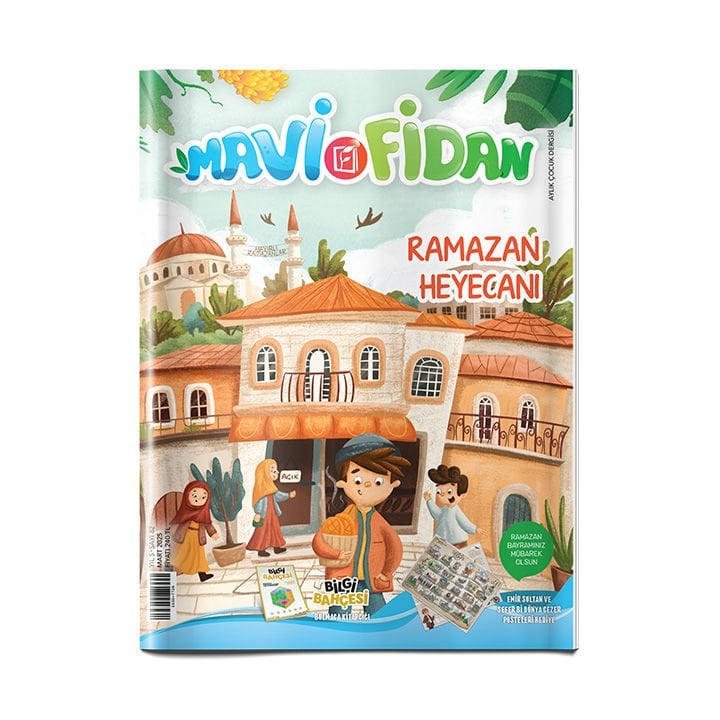 Mavi Fidan Aylık Çocuk Dergisi Sayı: 82 - Mart 2025